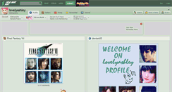 Desktop Screenshot of lovelyashley.deviantart.com
