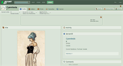 Desktop Screenshot of cyannleola.deviantart.com