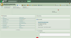 Desktop Screenshot of idontthinksobetchplz.deviantart.com