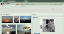 Desktop Screenshot of flyingsummer.deviantart.com