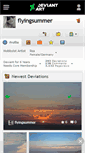Mobile Screenshot of flyingsummer.deviantart.com