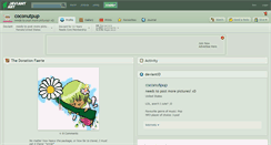 Desktop Screenshot of coconutpup.deviantart.com