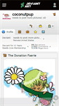 Mobile Screenshot of coconutpup.deviantart.com