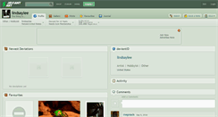 Desktop Screenshot of lindsaylee.deviantart.com