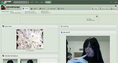 Desktop Screenshot of kainsdarkangel.deviantart.com