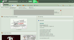 Desktop Screenshot of akuhalo.deviantart.com