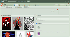 Desktop Screenshot of hayl.deviantart.com