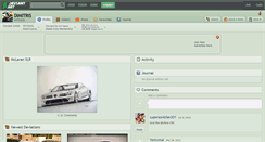 Desktop Screenshot of dimitris.deviantart.com