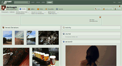 Desktop Screenshot of denissagoh.deviantart.com