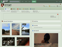 Tablet Screenshot of denissagoh.deviantart.com