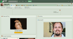 Desktop Screenshot of clberry05.deviantart.com