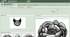 Desktop Screenshot of kams-touch-art.deviantart.com