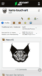 Mobile Screenshot of kams-touch-art.deviantart.com