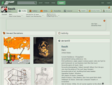 Tablet Screenshot of baszik.deviantart.com