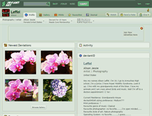 Tablet Screenshot of leffel.deviantart.com