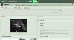 Desktop Screenshot of akirablue.deviantart.com
