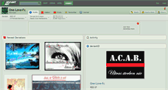 Desktop Screenshot of one-love-fc.deviantart.com