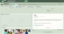 Desktop Screenshot of finalsmash.deviantart.com