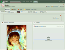 Tablet Screenshot of berkey.deviantart.com