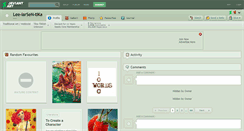Desktop Screenshot of lee-larsen-tika.deviantart.com