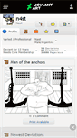 Mobile Screenshot of n4st.deviantart.com