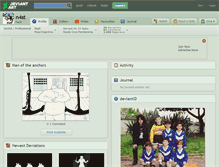 Tablet Screenshot of n4st.deviantart.com