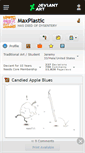 Mobile Screenshot of maxplastic.deviantart.com