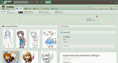 Desktop Screenshot of frutillas.deviantart.com