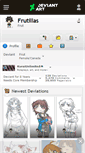 Mobile Screenshot of frutillas.deviantart.com