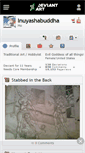 Mobile Screenshot of inuyashabuddha.deviantart.com