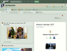 Tablet Screenshot of jointoperation.deviantart.com
