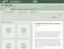 Tablet Screenshot of guest-1001.deviantart.com