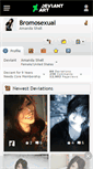 Mobile Screenshot of bromosexual.deviantart.com