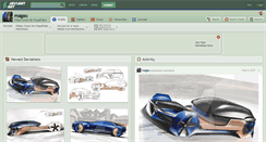 Desktop Screenshot of magao.deviantart.com
