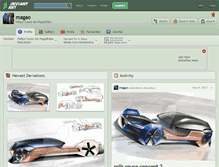 Tablet Screenshot of magao.deviantart.com