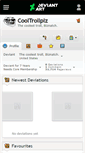 Mobile Screenshot of cooltrollplz.deviantart.com