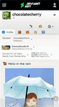 Mobile Screenshot of chocolatecherry.deviantart.com