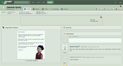 Desktop Screenshot of gatobob-spotty.deviantart.com