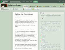 Tablet Screenshot of getbackers-group.deviantart.com