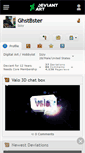 Mobile Screenshot of ghstbster.deviantart.com