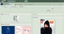 Desktop Screenshot of chipytricky.deviantart.com