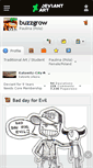 Mobile Screenshot of buzzgrow.deviantart.com