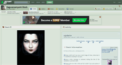 Desktop Screenshot of dagwanoenyent-stock.deviantart.com
