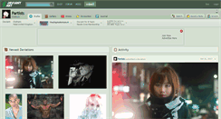 Desktop Screenshot of partists.deviantart.com