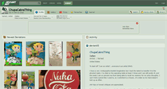 Desktop Screenshot of chupacabrathing.deviantart.com