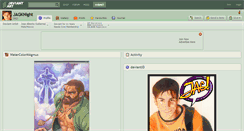 Desktop Screenshot of jagknight.deviantart.com