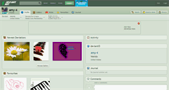 Desktop Screenshot of amy-4.deviantart.com