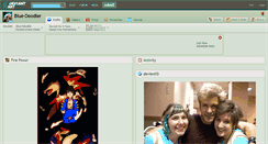 Desktop Screenshot of blue-doodler.deviantart.com