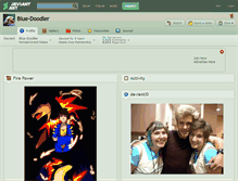 Tablet Screenshot of blue-doodler.deviantart.com