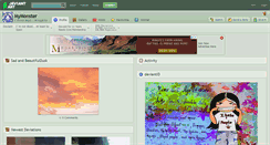 Desktop Screenshot of mymonster.deviantart.com